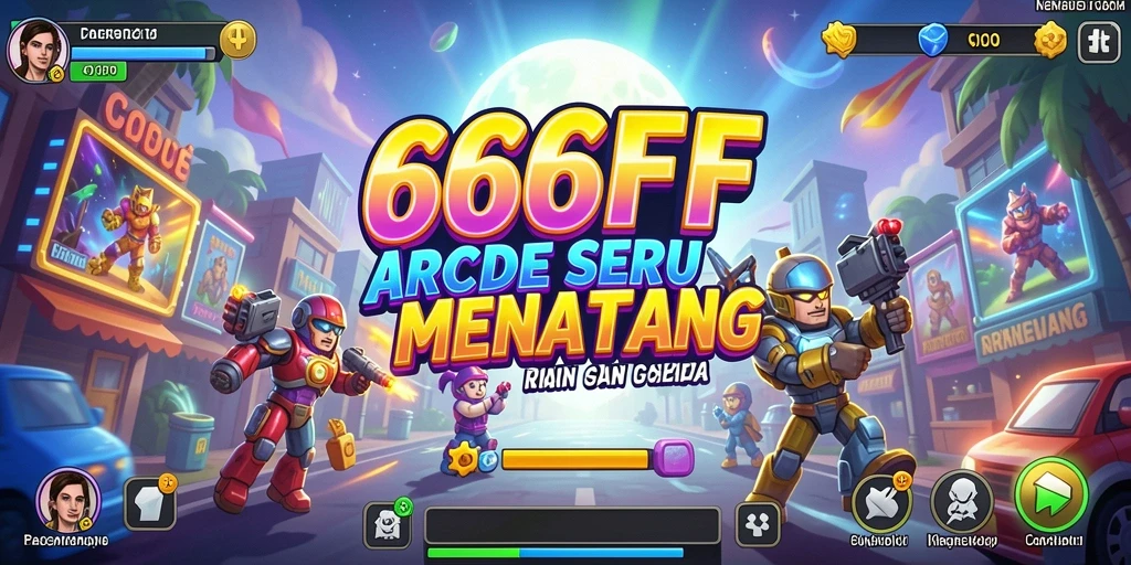 Screenshot dari gameplay seru di 666FF, menampilkan aksi cepat dan tantangan.
