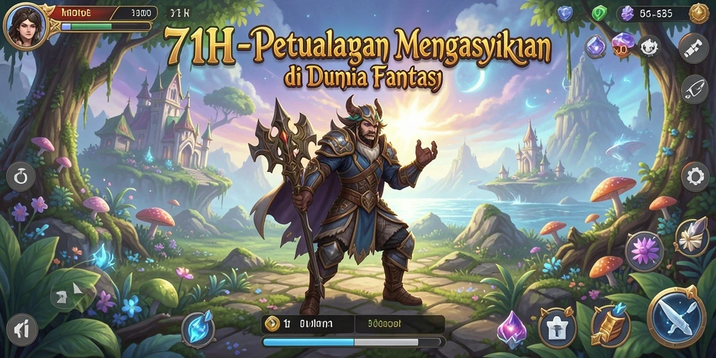Screenshot utama menampilkan gameplay seru dari 71H dalam petualangan menantang.