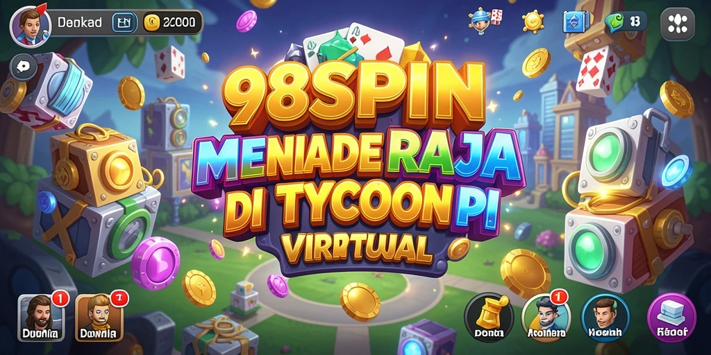 Screenshot gameplay 98SPIN dengan simulasi bisnis yang realistis.