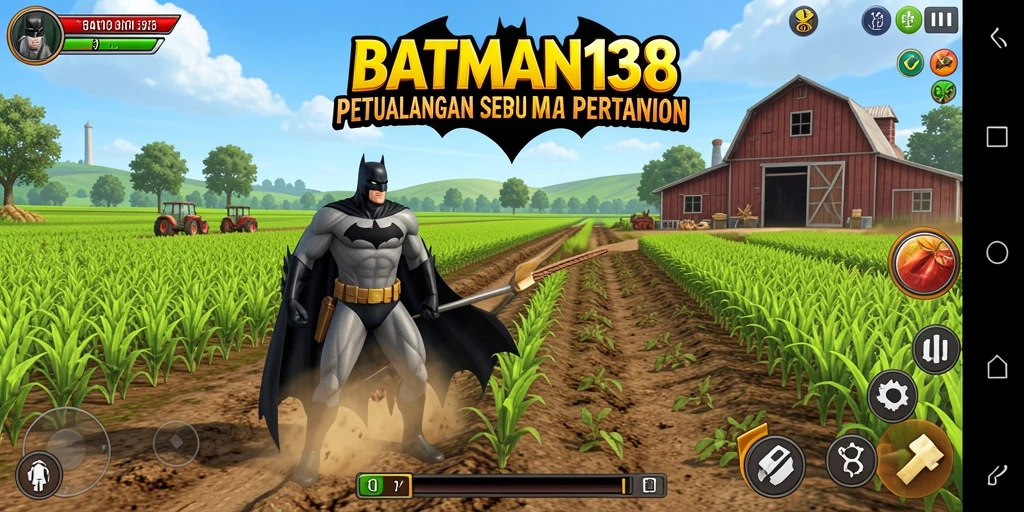 Tangkapan layar menampilkan gameplay seru dalam pertanian.