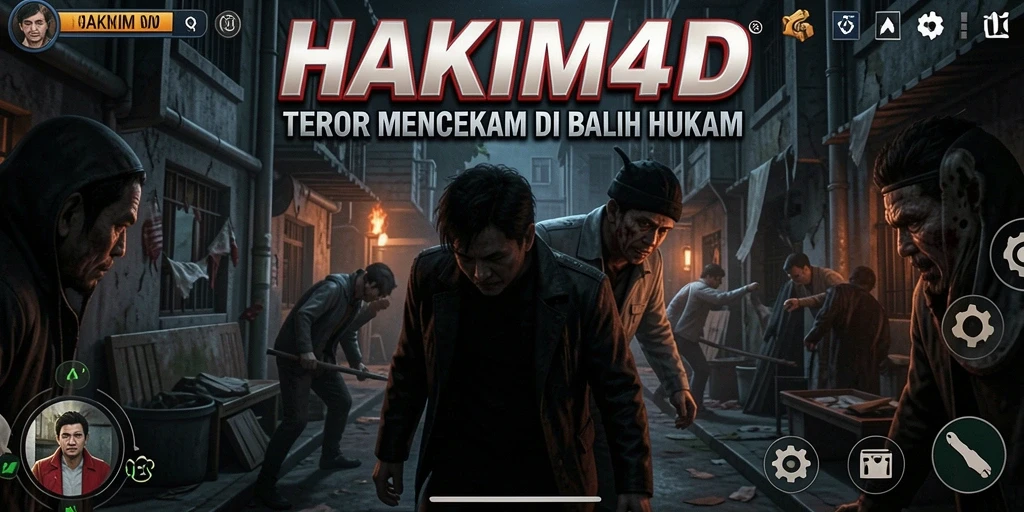 Tampak menegangkan saat gameplay HAKIM4D di dalam suasana kegelapan.