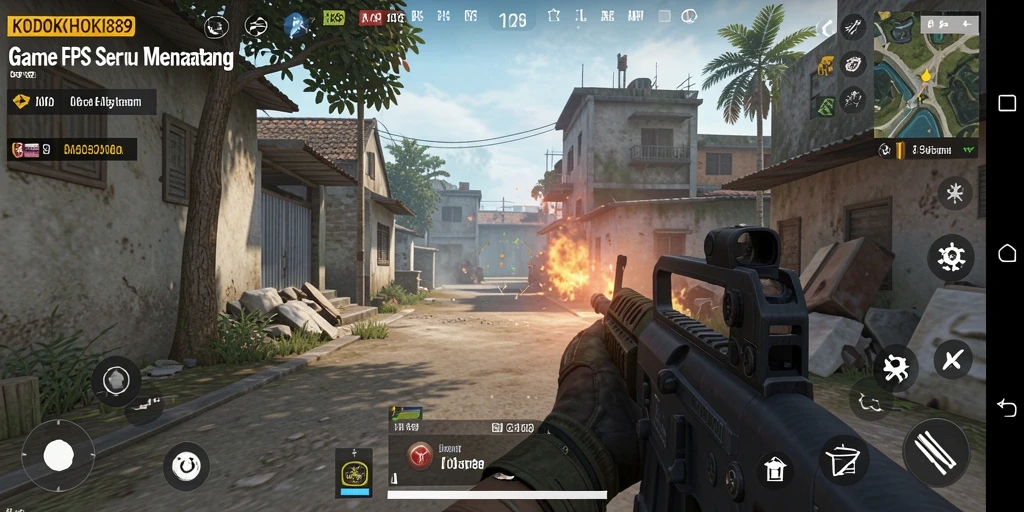 Tangkapan layar utama menampilkan aksi gameplay seru dari KODOKHOKI889.