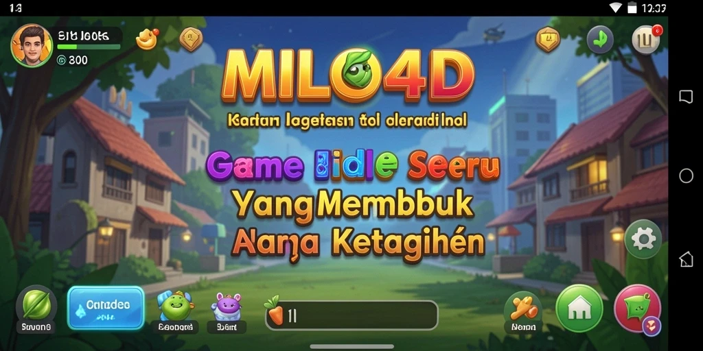 Screenshot permainan <strong>MILO4D</strong> menunjukkan gameplay Idle yang menarik dan seru.