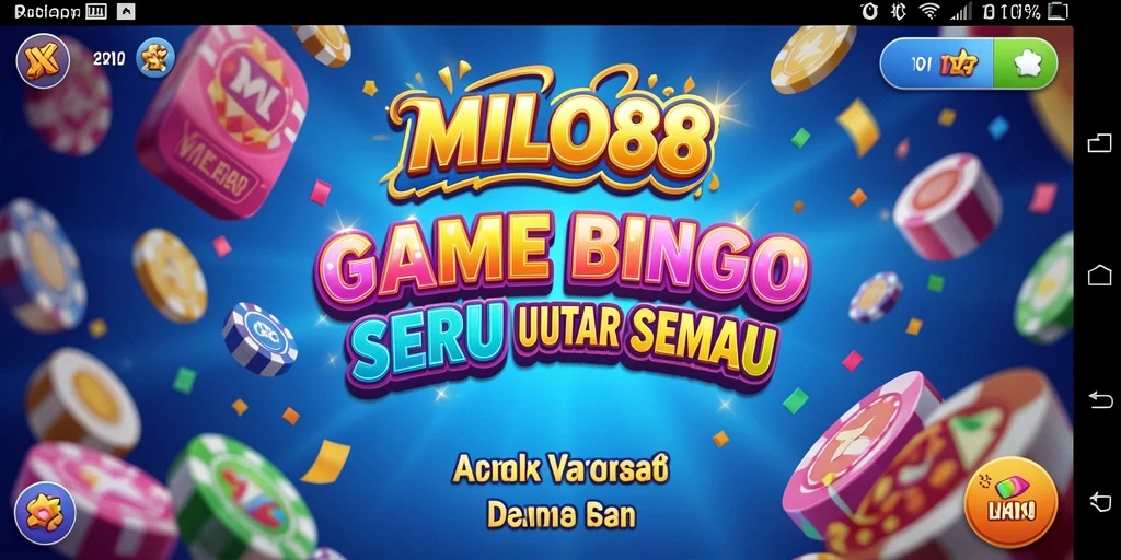 Tampilan gameplay Bingo yang seru di MILO88.