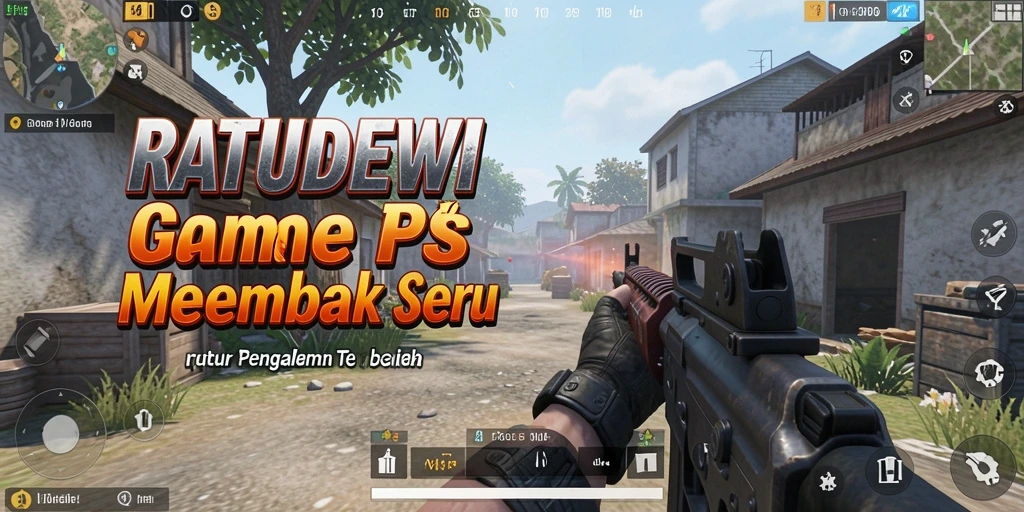 Screenshot menunjukkan aksi pertempuran seru di RATUDEWI.