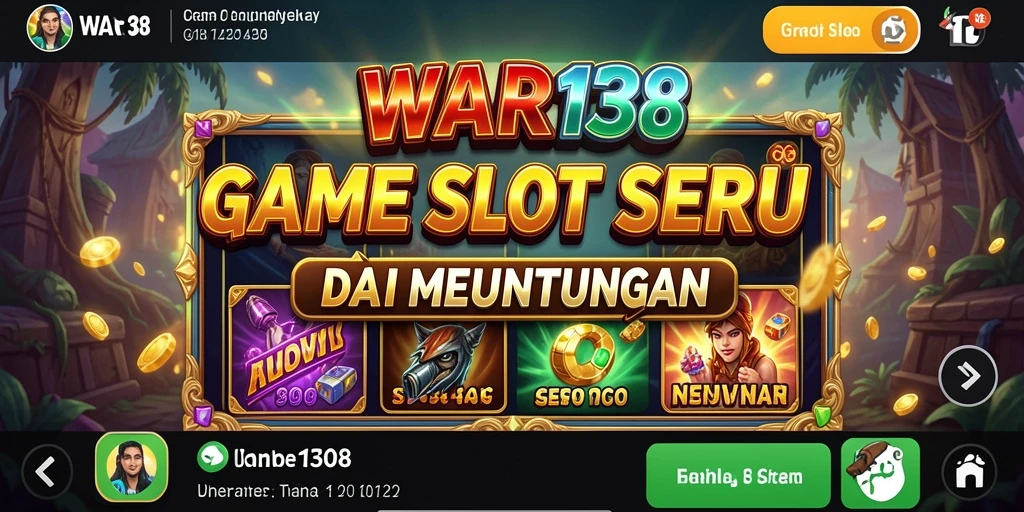Tampilan gameplay <strong>WAR138</strong> yang menarik dan memikat.