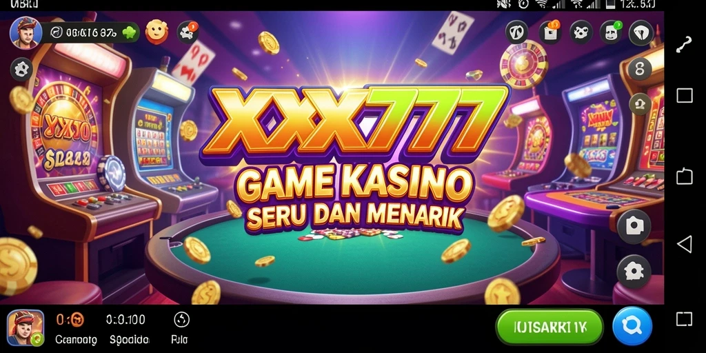 Tampilan menarik dari gameplay kasino XXX777 yang memikat dan seru.